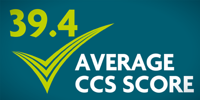 39.4 Average CCS Score