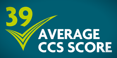 39 Average CCS Score