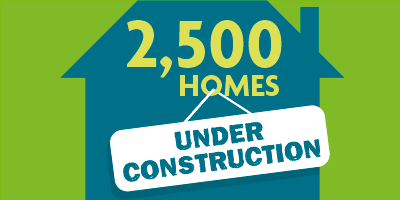 2,500 Homes Under Construction