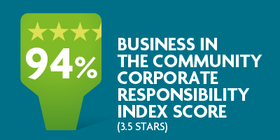 94% Corporate Responsibility Index Score