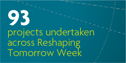 93 projects undertaken across Reshaping Tomorrow Week